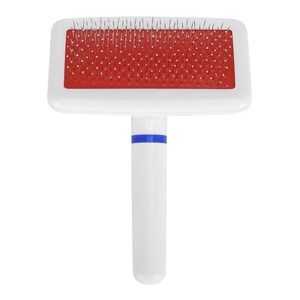 Pet Hair Brush for‎ Cats and Dogs White Dematting Deshedding Grooming Tool